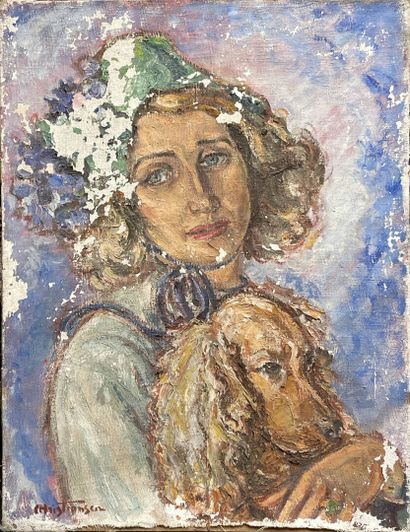 Olaf CHRISTIANSEN (1901-1990)
Portrait de...