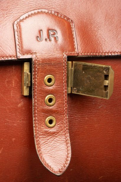 HERMÈS Paris. 
Satchel or messenger bag in...