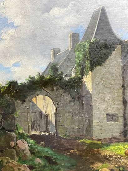 Adolphe Victorien VAUTIER (XIXème) -
Moutons...