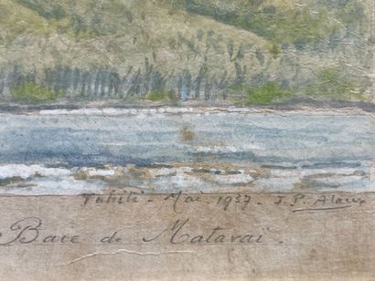 Jean-Paul ALAUX (1875-1955 )
Matavai Bay...