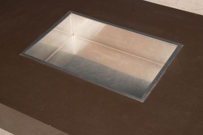 Willy RIZZO attributed to 
Coffee table in...