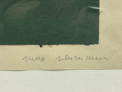 Max NEUMANN (1949) 
Abstract portrait. 1988
Mixed...