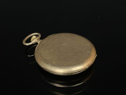 DYPSA gold pocket watch, 
Gilded metal dust...