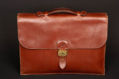 HERMÈS Paris. 
Satchel or messenger bag in...