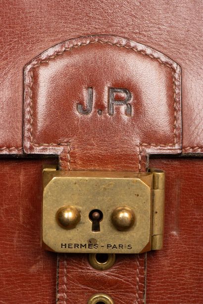 HERMÈS Paris. 
Satchel or messenger bag in...