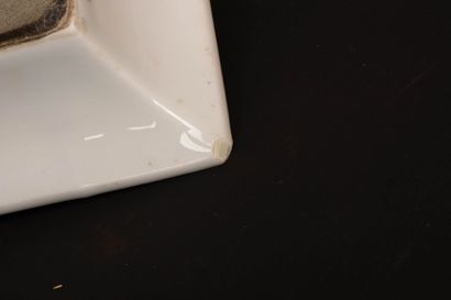 HERMÈS Paris. 
Porcelain ashtray with 1900...