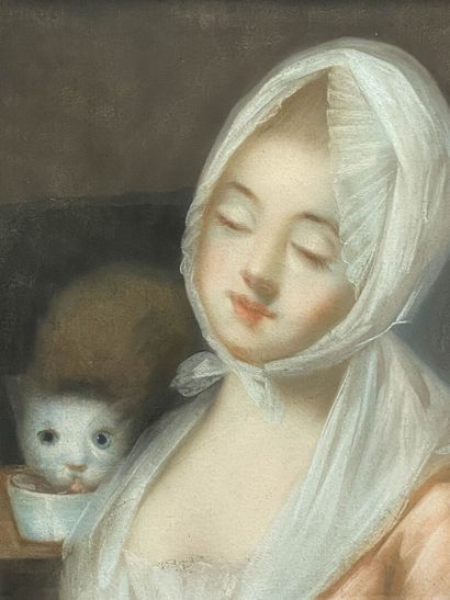 Late 18th century French school
Portrait...