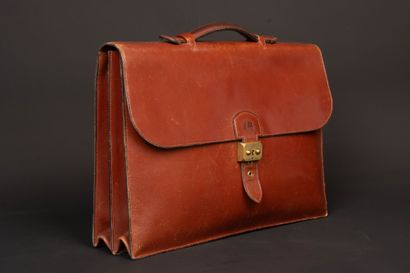 HERMÈS Paris. 
Satchel or messenger bag in...