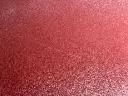 CARTIER Hand clutch bag in burgundy leather
18...