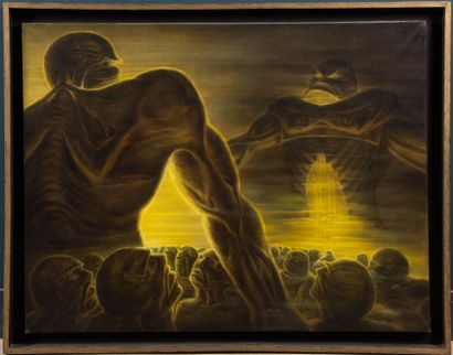 ROCA ( XX°)
Dreamlike vision.
Oil on canvas...