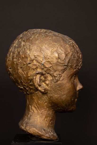 Léopold KRETZ (1907-1990) 
Bust of a Young...