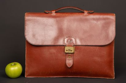 HERMÈS Paris. 
Satchel or messenger bag in...