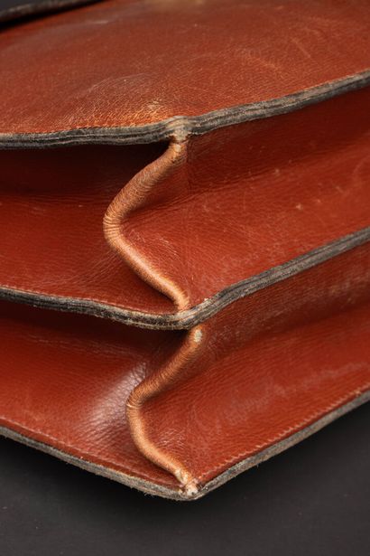 HERMÈS Paris. 
Satchel or messenger bag in...