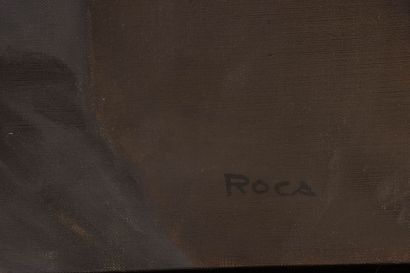 ROCA ( XX°)
Portrait of a woman in the studio.
Oil...