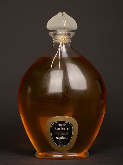 GUERLAIN Paris. 
Flacon à parfum Shalimar,...
