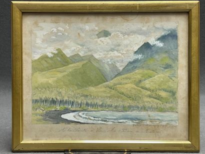 Jean-Paul ALAUX (1875-1955 )
Matavai Bay...