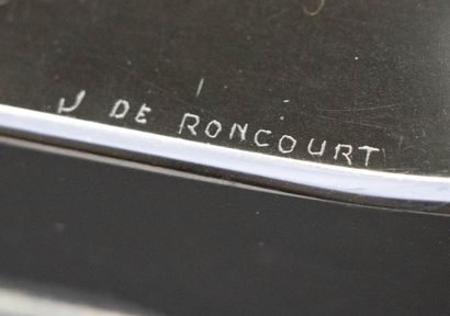 Jean DE RONCOURT (1869-1937)
Archer, 
Green...