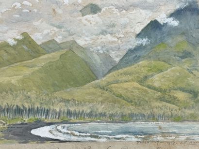 Jean-Paul ALAUX (1875-1955 )
Matavai Bay...
