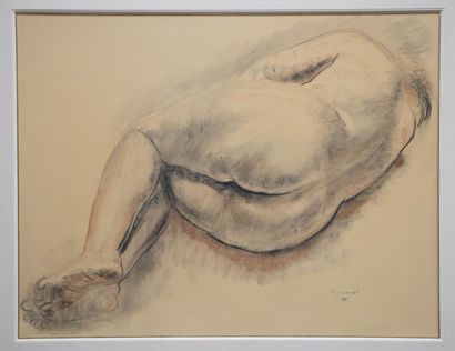 Georges MUGUET (1903-1988) 
Female nude from...