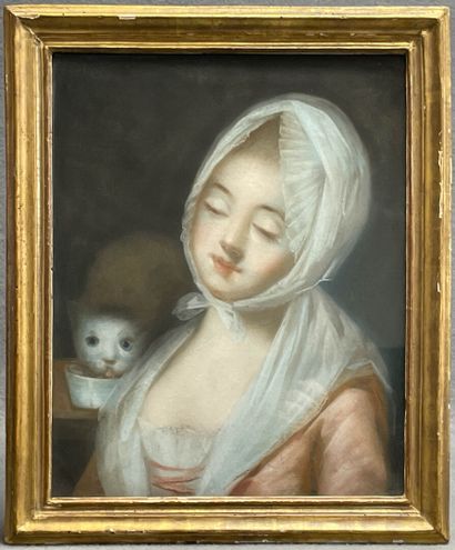 Late 18th century French school
Portrait...