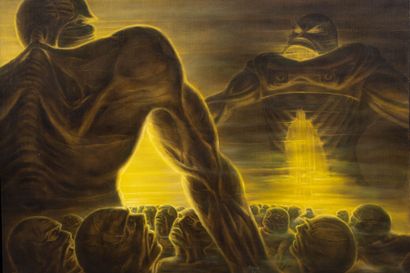 ROCA ( XX°)
Dreamlike vision.
Oil on canvas...