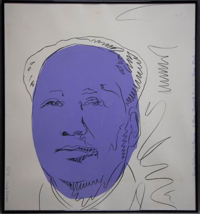 Andy WARHOL (1928-1987)
Mao
Poster, 1974....
