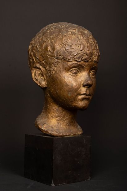 Léopold KRETZ (1907-1990) 
Bust of a Young...