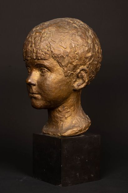 Léopold KRETZ (1907-1990) 
Bust of a Young...