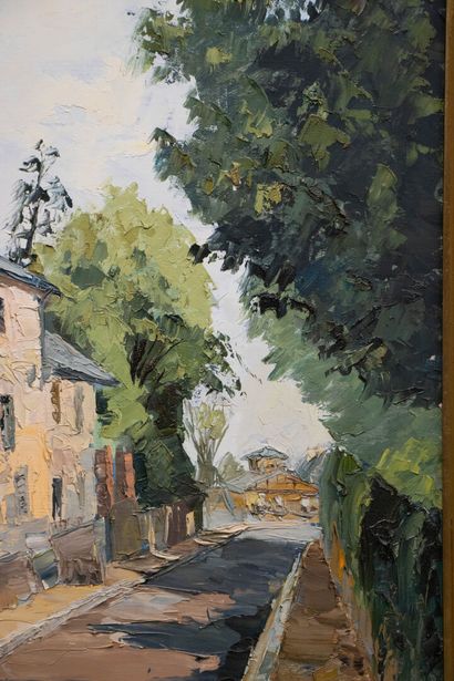 Henri ANDREPETIT (1912-2000) 
Rue Saint Cyr...
