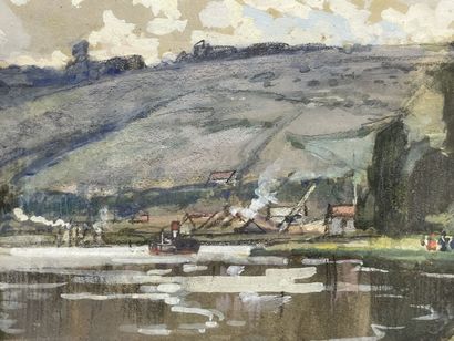 Alexandre NOZAL (1852-1929) 
Les meules de...
