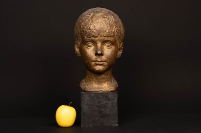 Léopold KRETZ (1907-1990) 
Bust of a Young...