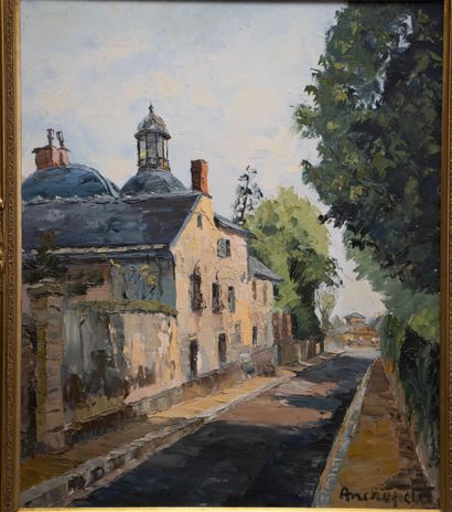 Henri ANDREPETIT (1912-2000) 
Rue Saint Cyr...
