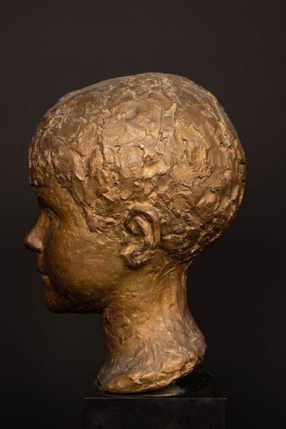 Léopold KRETZ (1907-1990) 
Bust of a Young...