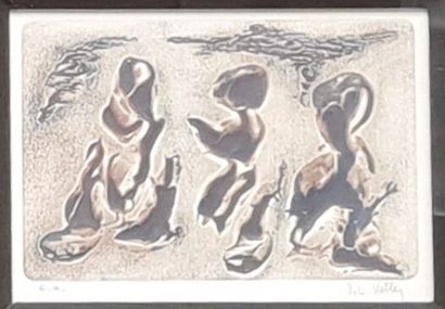 Deux gravures modernes
Gravure Thor GAUDAIRE...