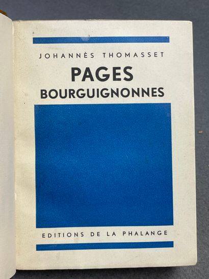 THOMASSET, Johannès. - Recueil de 4 ouvrages...