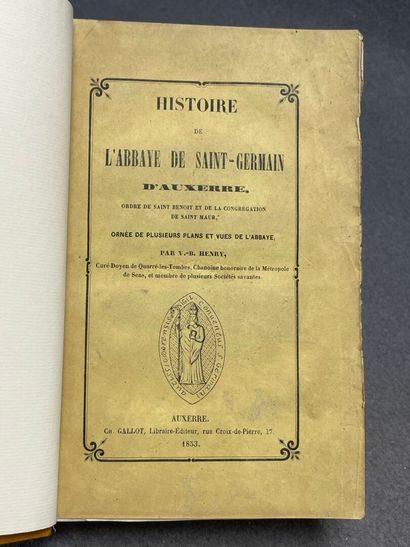 HENRY, Waast-Barthélémy (chanoine). - Histoire...