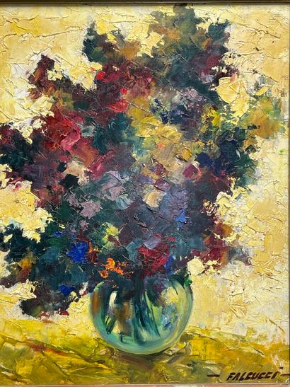 Robert FALCUCCI ( 1900-1989). 
Nature morte...