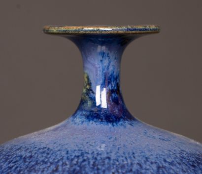Patrice LUSARDI 
Vase boule en céramique...