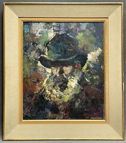 Robert FALCUCCI ( 1900-1989). 
L'aveugle...