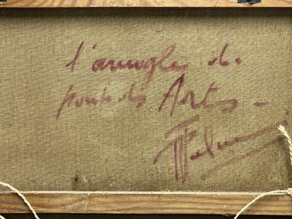 Robert FALCUCCI ( 1900-1989). 
L'aveugle...