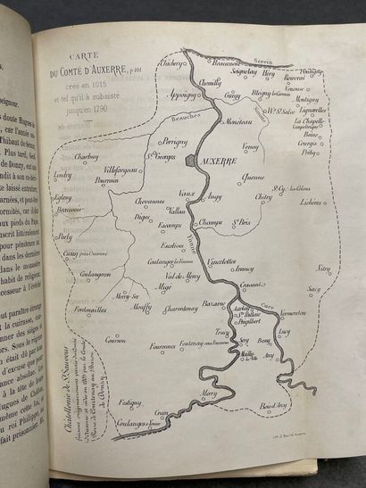 CHALLE, Ambroise. - Histoire de l'Auxerrois,...