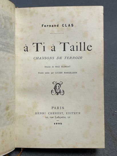 CLAS, Fernand (pseudonyme de Fernand Colas)....
