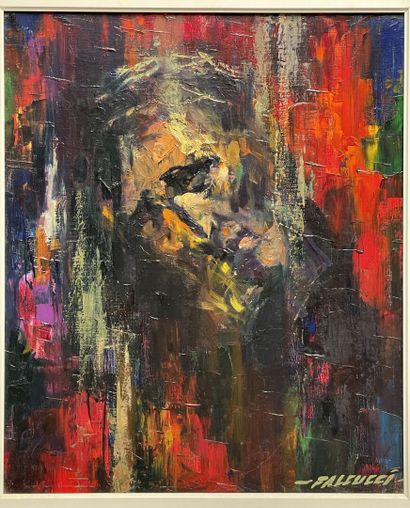 Robert FALCUCCI ( 1900-1989). 
La Passion...