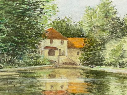 Roger Marcel BIZOT (1911- ? )
Le Moulin Cadoux...