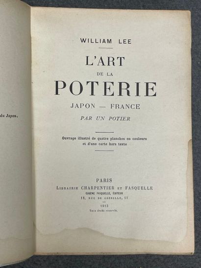 William LEE ( 1860 - 1915) 
l'art de la poterie...