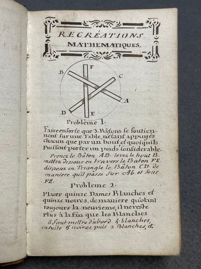 ADRY, Jean-Félicissime. Récréations mathématiques...