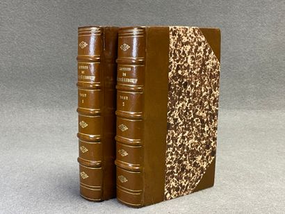 LEBEUF, Jean (abbé). - Lettres de l'abbé...