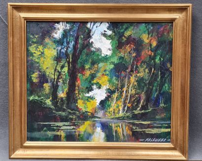 Robert FALCUCCI (1900-1989) 
Fraicheur
Huile...