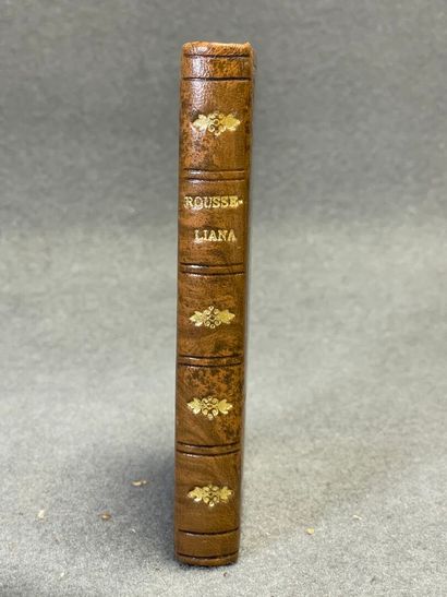 [RAGUENEAU de LA CHAINAYE, Armand]. - Rousseliana,...