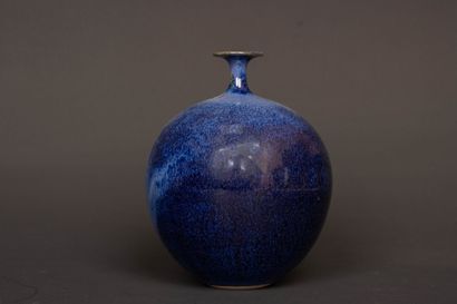 Patrice LUSARDI 
Vase boule en céramique...